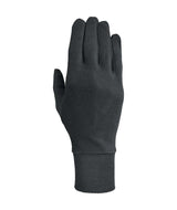 HeatwaveGloveLiner- Black glove liner shown on a white background