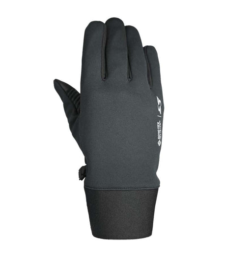 HeatwaveWindDefenseStTraceGlove- Black glove shown on a white background