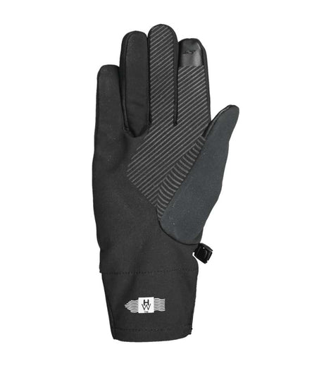 HeatwaveWindDefenseStTraceGlove- Black glove shown on a white background