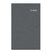 HeavyweightAntarcticGridFleeceNeckGaiter-Gray neck gaiter with 'LE BENT' branding on a white background