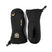 HeliMistralJr.Mitt-Black mitt on a white background