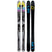 Hemi102- Two skis with LIB technology branding on a white background