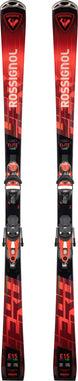 HeroMT_Konect- Red and black ski on a white background 