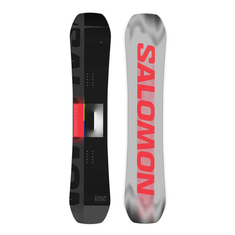 HuckKnifePro- Multi colored snowboard on a white background 