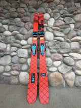 LINE CHRONIC 94 SKIS WITH MATCHING MARKER GRIFFON SKI BINDINGS