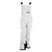 Longtrail Womens Bib- White bib overalls on a white background