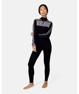 InesPant-Black leggings on a white background