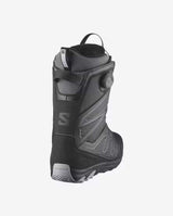 IvyBOASjBOA- Black snowboard boot on a white background