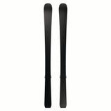 JR.LEQUIPEMC5GW-Pair of blue and purple Salomon skis on a white background