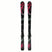JR.LQSTBLACKML6GW-Pair of skis with colorful design on a white background