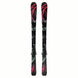 JR.LQSTBLACKML6GW-Pair of skis with colorful design on a white background