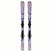 JR.LQSTCOSMICSKYML6GW-Pair of skis with purple and white design on a white background