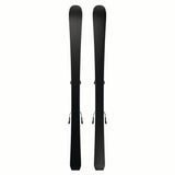 JR.LQSTCOSMICSKYML6GW-Pair of black skis on a white background