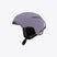 JacksonMIPS-Purple helmet with black visor on a white background