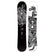 JamieLynn- Two views of a snowboard with a snake design, featuring the Lib logo.