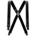 Jessup-Black suspenders on a white background