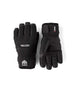 Jr.FeroxCZoneGlove-Pair of black gloves on a white background