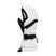 Jr.X-OverMitt- White and black mitt on a white background