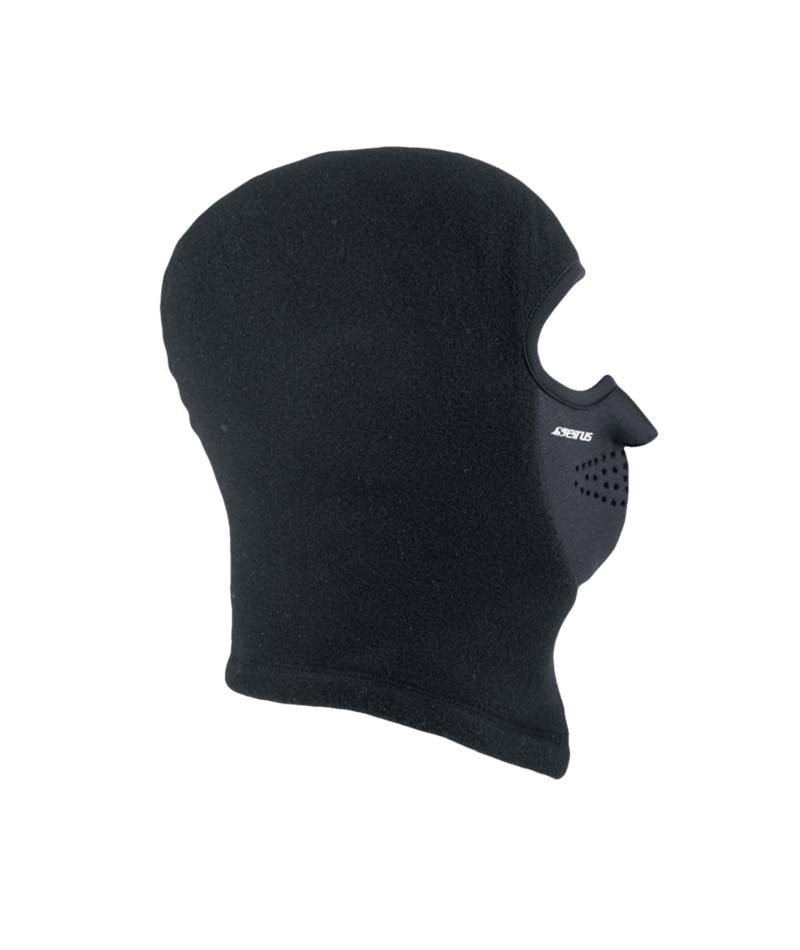 JuniorComboClava- Black balaclava shown on a white background