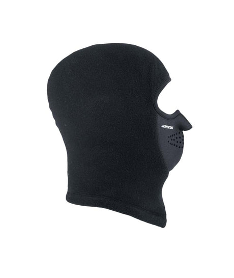 JuniorComboClava- Black balaclava shown on a white background