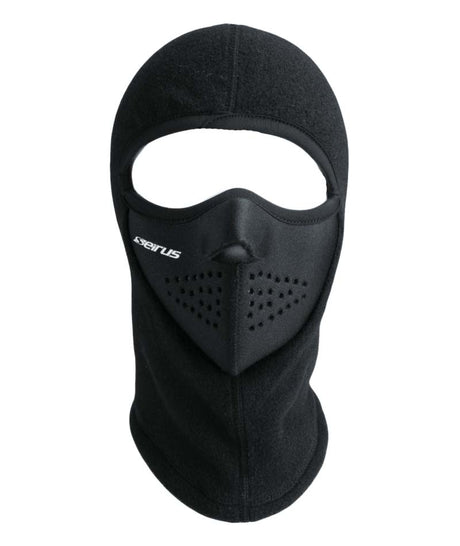 JuniorComboClava- Black balaclava shown on a white background