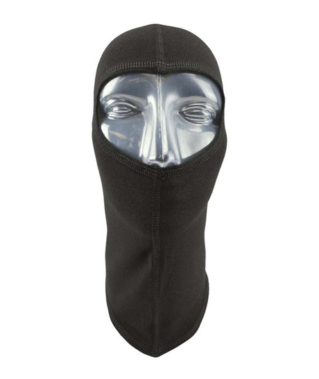 JuniorThermaxHeadliner- Black full face balaclava shown on a white background