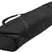JyrkkaSnowboardBag-Black snowboard bag on a white background