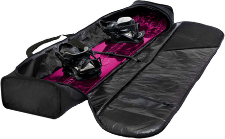 JyrkkaSnowboardBag-Black snowboard bag on a white background