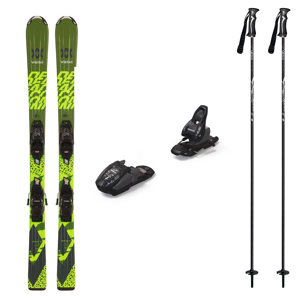 Volkl Deacon Jr. with Marker 4.5 Junior Ski Package