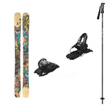 Atomic Bent Chetler Mini with Marker Squire 10 Kids Ski Package 2026