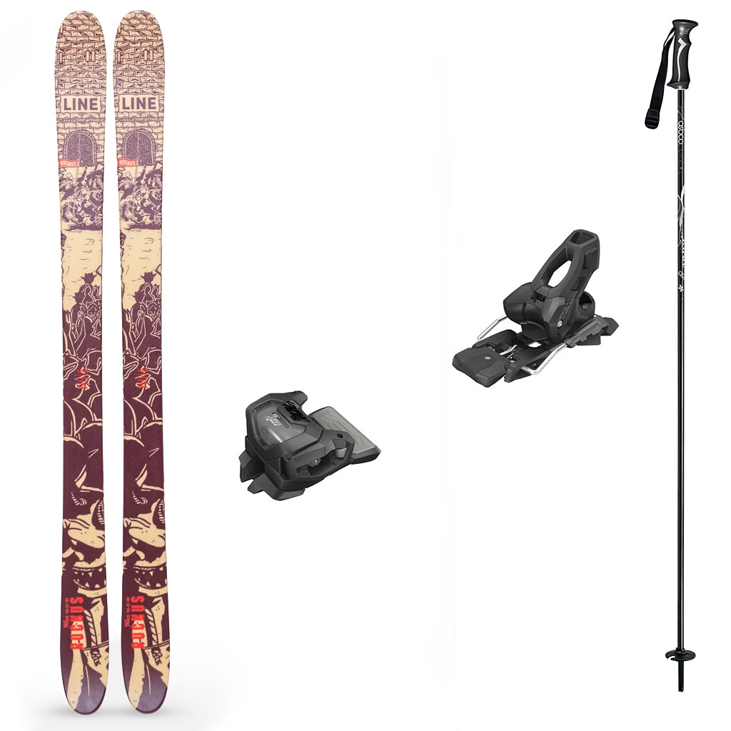 Line Ruckus with Tyrolia Attack 11 Junior Ski Package 2026