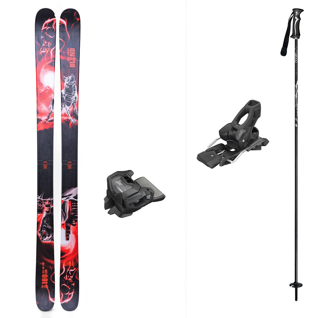 Line Blend Will Wesson Edition with Tyrolia Attack 11 Adult Ski Packages 2026