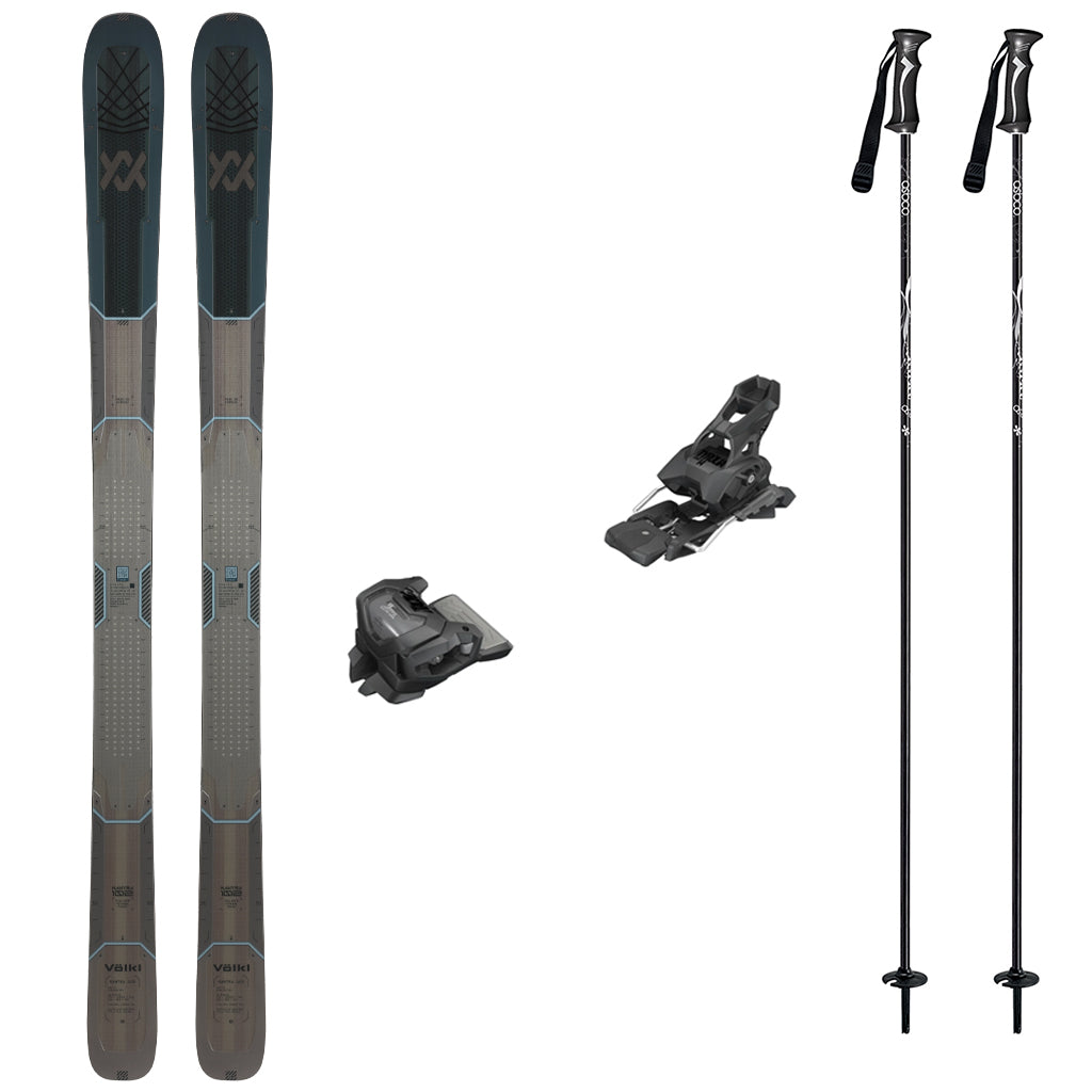 Volkl Mantra 102 Skis 2026 with Tyrolia Attack 14 Bindings Ski Package