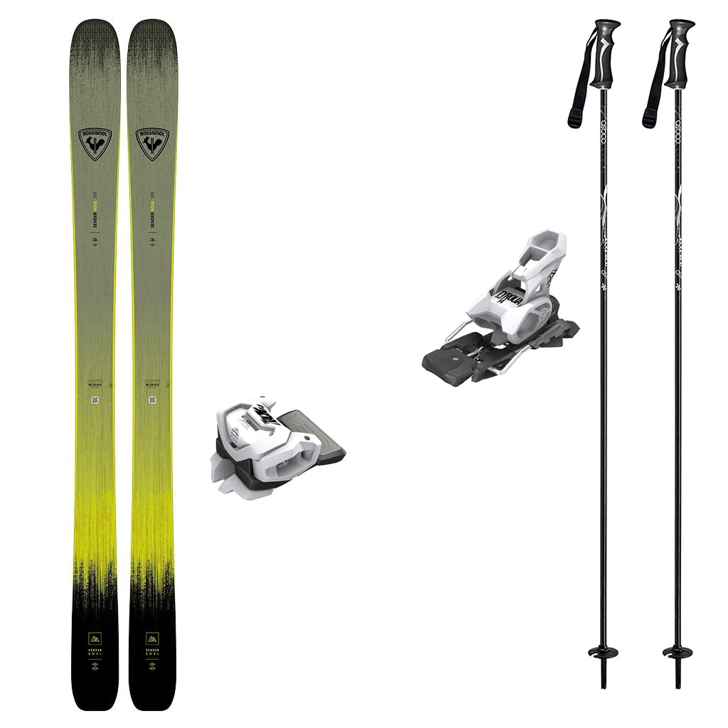 Rossignol Sender Soul 102 Skis 2026 with Tyrolia Attack 14 Bindings Ski Package
