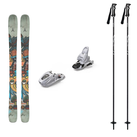 Atomic Bent Jr. with Marker 4.5 Junior Ski Package 2026