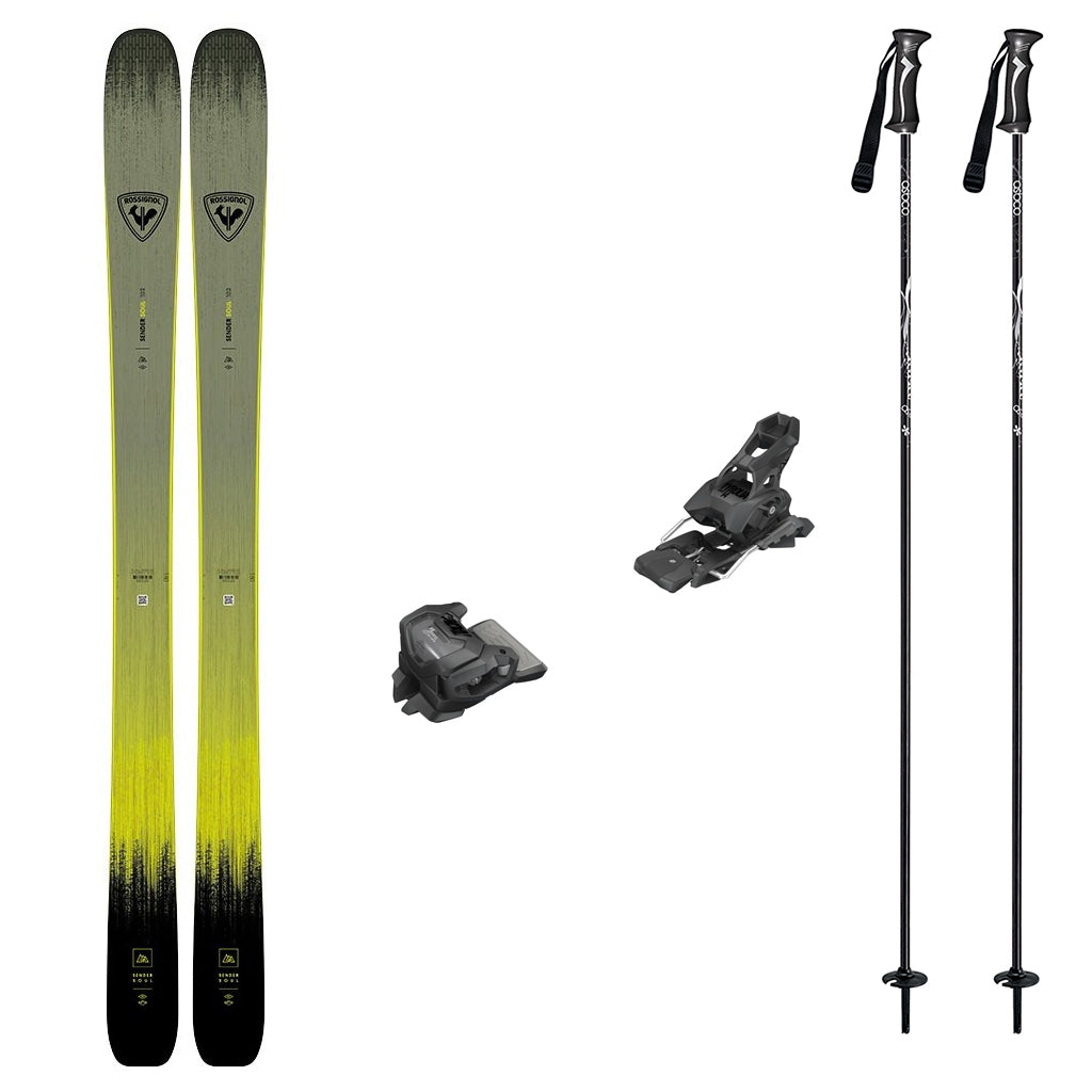Rossignol Sender Soul 102 Skis 2026 with Tyrolia Attack 14 Bindings Ski Package