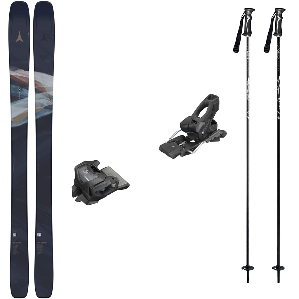 Atomic Maven 88 CTI Skis 2026 with Tyrolia Attack 11 Binding Womens Ski Package