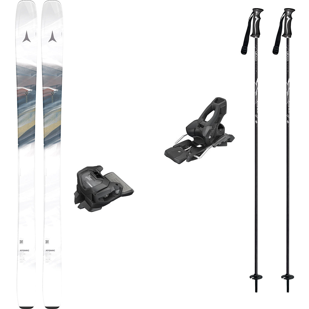 Atomic Maven 86 C Skis with Tyrolia Attack LYT 11 Bindings Womens Ski Package 2026