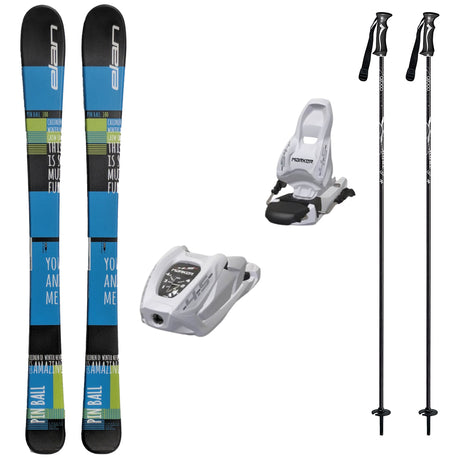 Elan Pinball Team 140cm with Marker 4.5 Binding Ski Package 2026