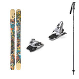 Atomic Bent Chetler Mini with Marker Squire 10 Kids Ski Package 2026