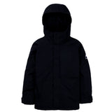 KPowlineGORE-TEX2LJacket-Black hooded jacket on a white background