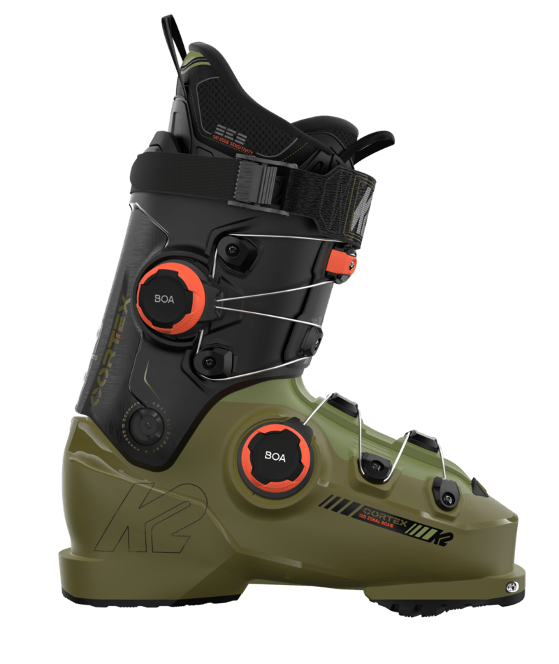 k2 120 ski boots Men's Cortex Zonal BOA 2026 Intelligent Memory Bell Array Men's Cycling Experience unparalleled performance with Condition:Fair
