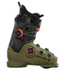 Cortex 120 Zonal BOA-Green ski boot with black and orange BOA system on a transparent background