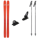 DPS Kaizen 100 Mens Skis 2027 with Griffon 13 Bindings Ski Package