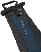 KantajaSingleRollerSkiBag- Black and blue bag on a white background