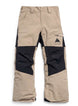 Kids_Skylar2LPants-Beige and black pants on a white background