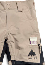Kids_Skylar2LPants-Beige and black pants on a white background