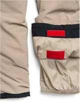Kids_Skylar2LPants-Beige and black pants on a white background
