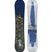 Kink- Blue multicolored snowboard on a white background