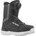 WhipstarBOA-Black Salomon snowboard boot on a white background